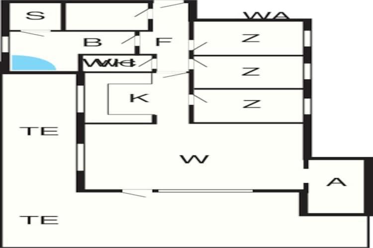 8 Person Holiday Home In Nex Vester Somarken エクステリア 写真